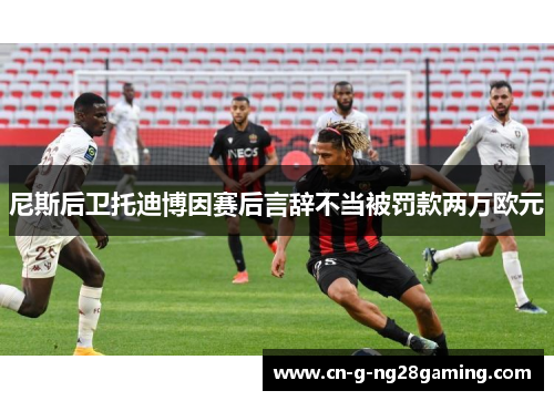 尼斯后卫托迪博因赛后言辞不当被罚款两万欧元